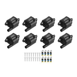 PartzBiz CM 828783 - คอยล์จุดระเบิด MSD - Pro Power Series - เครื่องยนต์ GM LS2/LS7 - สีดำ - 8 แพ็ค PartzBiz CM 828783 - คอยล์จุดระเบิด MSD - Pro Power Series - เครื่องยนต์ GM LS2/LS7 - สีดำ - 8 แพ็ค