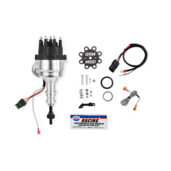 PartzBiz CM 835251 - Distributor, Ford 289/302, Ready-to-Run, Black Cap, Steel Gear
