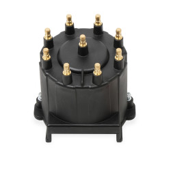 PartzBiz CM 84263 - Black Distributor Cap, GM HEI, Late Model, Ext Coil