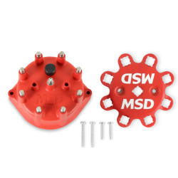 PartzBiz CM 8431 - Red Distributor Cap