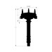 PartzBiz CM: 84697-จำหน่าย Chevy V8 Crank Trigger