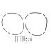 PartzBiz CM: 84811-LT1 Distributor Cap & Rotor Kit, '95-'97 GM, LT1, 350/5.7L SFI
