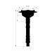 PartzBiz CM: 8489-Chevy Crab Cap Crank Trigger Distributor