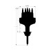 PartzBiz CM: 8534-MSD Billet Chrysler Small Block Distributor