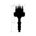 PartzBiz CM: 8563-Pontiac V8 350-455 Pro-Billet Distributor PartzBiz CM: 8563-Pontiac V8 350-455 Pro-Billet Distributor