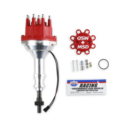 PartzBiz CM 85786 - ตัวแทนจำหน่าย MSD, Ford 351W, เหล็กแท่ง, ฝาเล็ก, เฟืองเหล็ก PartzBiz CM 85786 - ตัวแทนจำหน่าย MSD, Ford 351W, เหล็กแท่ง, ฝาเล็ก, เฟืองเหล็ก
