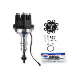 PartzBiz CM 857951 - MSD Distributor Ford 289-302, Pro Billet, Small Black Cap, Steel Gear PartzBiz CM 857951 - MSD Distributor Ford 289-302, Pro Billet, Small Black Cap, Steel Gear