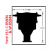 PartzBiz CM: 85804-Ford 351C - 460 Crab Cap Distributor