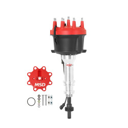PartzBiz CM 85805 - Ford 351W w/Edelbrock Victor Jr Billet Distributor