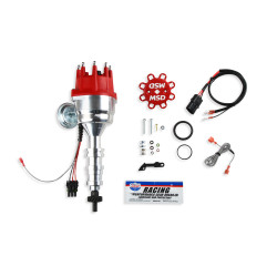 PartzBiz CM 85951 - ตัวแทนจำหน่าย MSD, Ford FE, พร้อมใช้งาน, เกียร์เหล็ก PartzBiz CM 85951 - ตัวแทนจำหน่าย MSD, Ford FE, พร้อมใช้งาน, เกียร์เหล็ก