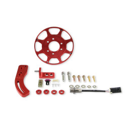 PartzBiz CM 86201 - ชุดล้อ MSD Crank Trigger - Flying Magnet - Hall-Effect - BBC - 8 นิ้ว