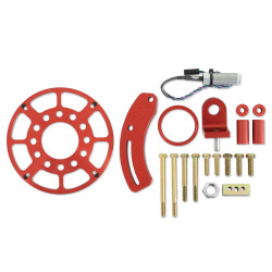PartzBiz CM 8640 - ชุดล้อ MSD Crank Trigger - Flying Magnet - SBF - Windsor