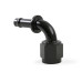 PartzBiz CM: 2935-6AN Fitting 90 Deg Single Barb, Black PartzBiz CM: 2935-6AN Fitting 90 Deg Single Barb, Black