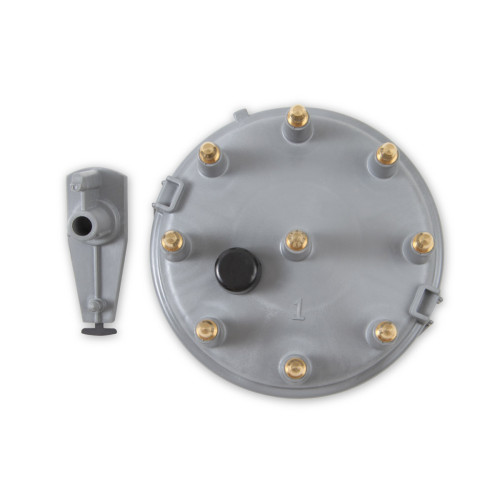 PartzBiz CM: 8234-ACCEL Cap & Rotor Kit - for HEI Style Distributor - Gray