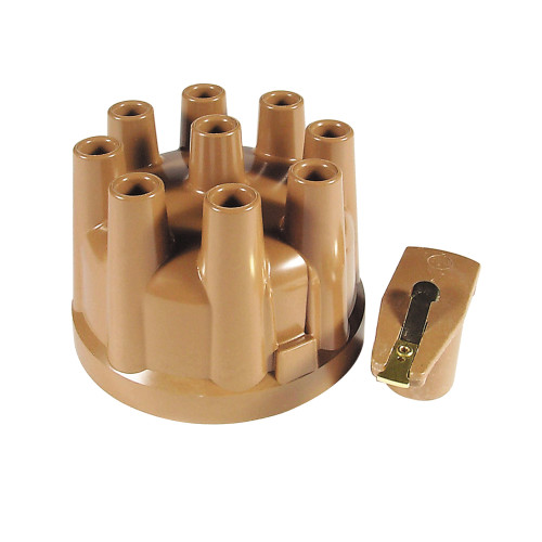 PartzBiz CM: 8220ACC-ACCEL Distributor Cap & Rotor Kit - Female Socket Style - Tan PartzBiz CM: 8220ACC-ACCEL Distributor Cap & Rotor Kit - Female Socket Style - Tan