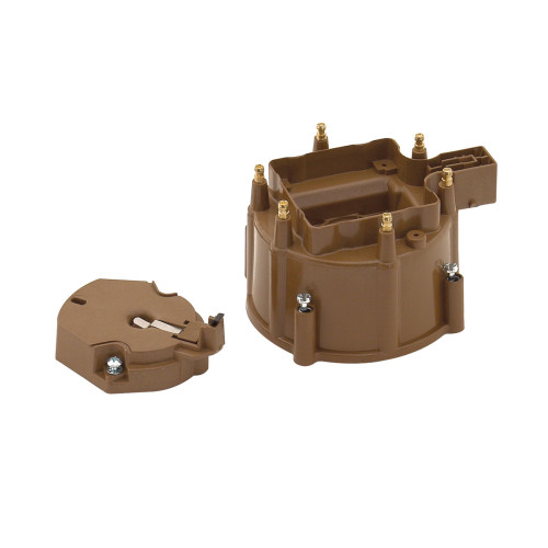 PartzBiz CM: 8129-ACCEL Distributor Cap & Rotor Kit - HEI Style - Brown PartzBiz CM: 8129-ACCEL Distributor Cap & Rotor Kit - HEI Style - Brown