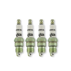 PartzBiz CM 0574S-4 - ACCEL HP Copper Spark Plug - Shorty