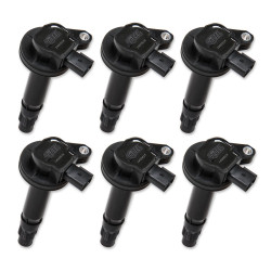 PartzBiz CM 140061K-6 - ACCEL Ignition Coil - Super Coil series - 2007-2016 Ford 3.5L/3.7L V6, Black, 6-pack PartzBiz CM 140061K-6 - ACCEL Ignition Coil - Super Coil series - 2007-2016 Ford 3.5L/3.7L V6, Black, 6-pack