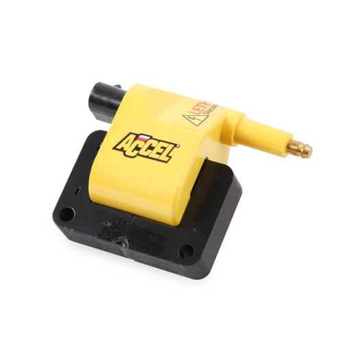 PartzBiz CM: 140021-ACCEL Ignition Coil - SuperCoil - 1990-2002 Dodge / Jeep / Plymouth / Chrysler Remote - Yellow -Individual PartzBiz CM: 140021-ACCEL Ignition Coil - SuperCoil - 1990-2002 Dodge / Jeep / Plymouth / Chrysler Remote - Yellow -Individual