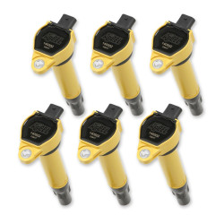 PartzBiz CM 140502-6 - ACCEL Ignition Coil - SuperCoil - 2006-2011 Mopar - 2.7/3.5/4.0L - Yellow - 6-Pack PartzBiz CM 140502-6 - ACCEL Ignition Coil - SuperCoil - 2006-2011 Mopar - 2.7/3.5/4.0L - Yellow - 6-Pack