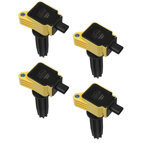 PartzBiz CM: 140670-4-ACCEL Ignition Coil - SuperCoil - 2012-2017 Ford EcoBoost 2.0L/2.3L - L4 - Yellow - 4-Pack PartzBiz CM: 140670-4-ACCEL Ignition Coil - SuperCoil - 2012-2017 Ford EcoBoost 2.0L/2.3L - L4 - Yellow - 4-Pack