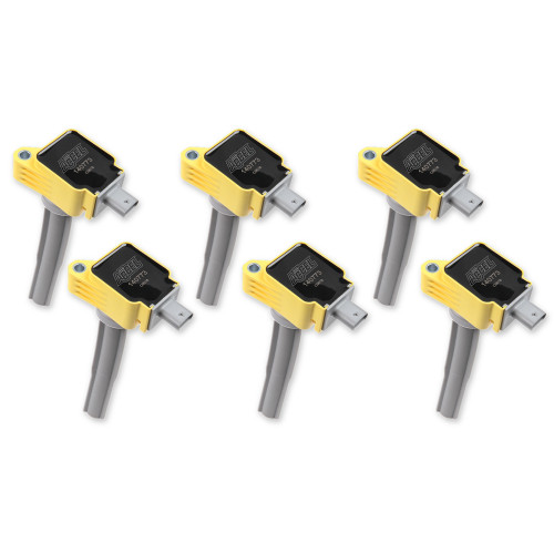 PartzBiz CM: 140773-6-ACCEL Ignition Coil - SuperCoil - 2016 Ford EcoBoost 2.7L V6 - Yellow - 6-Pack PartzBiz CM: 140773-6-ACCEL Ignition Coil - SuperCoil - 2016 Ford EcoBoost 2.7L V6 - Yellow - 6-Pack