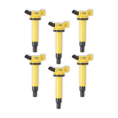PartzBiz CM: 140074-6-ACCEL Ignition Coil - SuperCoil - Fits Toyota 3.0L - V6 - 6-Pack PartzBiz CM: 140074-6-ACCEL Ignition Coil - SuperCoil - Fits Toyota 3.0L - V6 - 6-Pack