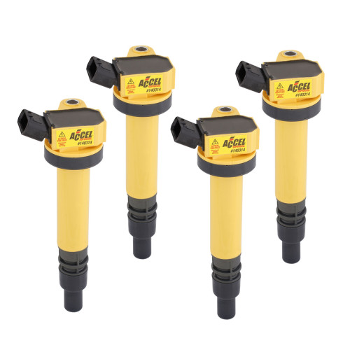 PartzBiz CM: 140314-4-ACCEL Ignition Coil - SuperCoil - Toyota 1.8L - I4 - 4-Pack