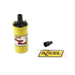 PartzBiz CM 8140 - ACCEL Ignition Coil - Yellow - 42000v 1.4 ohm primary - Points - good up to 6500 RPM