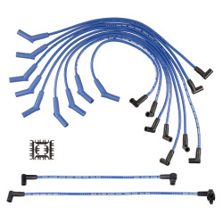 PartzBiz CM 5056B - ACCEL Spark Plug Wires - 8mm SUPER STOCK SPIRAL CUST BU