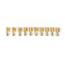 PartzBiz CM: 3008-Spark Plug Wire Set - 7mm - Super Stock with Copper Core - Universal Straight Boots - Yellow PartzBiz CM: 3008-Spark Plug Wire Set - 7mm - Super Stock with Copper Core - Universal Straight Boots - Yellow