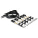 PartzBiz CM: 4040K-Spark Plug Wire Set- 8mm - Black Wire with Black Straight Boots PartzBiz CM: 4040K-Spark Plug Wire Set- 8mm - Black Wire with Black Straight Boots