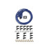 PartzBiz CM: 4040B-Spark Plug Wire Set- 8mm - Blue Wire with Blue Straight Boots