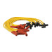 PartzBiz CM: 4056-Spark Plug Wire Set - 8mm - Custom with Graphite Core - Yellow with HEI Stock Style Boots PartzBiz CM: 4056-Spark Plug Wire Set - 8mm - Custom with Graphite Core - Yellow with HEI Stock Style Boots