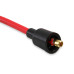 PartzBiz CM: 4041R-Spark Plug Wire Set- 8mm - Super Stock Universal with Graphite Core - Red Wire with Red 90 Deg Boots