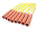 PartzBiz CM: 4038-Spark Plug Wire Set - 8mm - Yellow with Orange Straight Boots PartzBiz CM: 4038-Spark Plug Wire Set - 8mm - Yellow with Orange Straight Boots