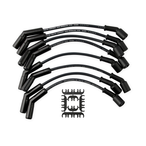 PartzBiz CM: 9065CK-Spark Plug Wire Set - Extreme 9000 Black Ceramic Boot - Chevy / GM 2001-2004 - 3/4 & 1 Ton 8.1L PartzBiz CM: 9065CK-Spark Plug Wire Set - Extreme 9000 Black Ceramic Boot - Chevy / GM 2001-2004 - 3/4 & 1 Ton 8.1L