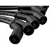 PartzBiz CM: 9070CK-Spark Plug Wire Set - Extreme 9000 Ceramic Boot - LS Terminals LS3/LS4/LS7 Black