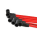 PartzBiz CM: 5129R-Spark Plug Wire Set - Super Stock Spiral Core 8mm - Jeep L6 - Red PartzBiz CM: 5129R-Spark Plug Wire Set - Super Stock Spiral Core 8mm - Jeep L6 - Red