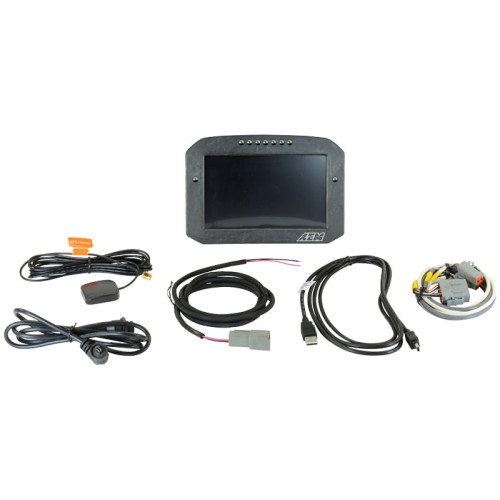 PartzBiz CM: 30-5703F-
AEM CD-7FLG Carbon Flat Panel Logging Display with Internal GPS

