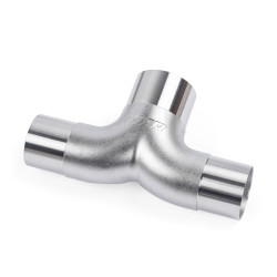 PartzBiz CM EXH0433 - 
APR Cast Stainless Steel T Splitter - 76mm (3