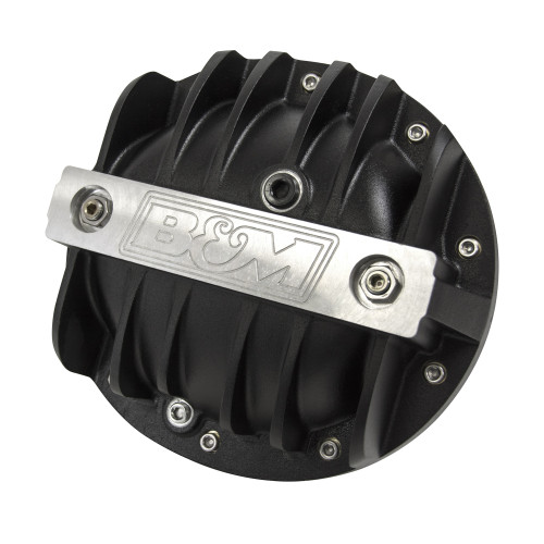 PartzBiz CM: 71502-B&M Hi-Tek Aluminium Differential Cover สำหรับ GM 10-Bolt - สีดำ PartzBiz CM: 71502-B&M Hi-Tek Aluminium Differential Cover สำหรับ GM 10-Bolt - สีดำ