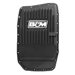 PartzBiz CM 70394 - B&M Hi-Tek Deep Transmission Pan - อลูมิเนียมสีดำ PartzBiz CM 70394 - B&M Hi-Tek Deep Transmission Pan - อลูมิเนียมสีดำ