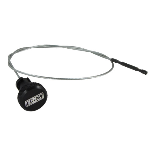 PartzBiz CM: 22300-B&M Locking Automatic Transmission Dipstick - Billet Aluminum