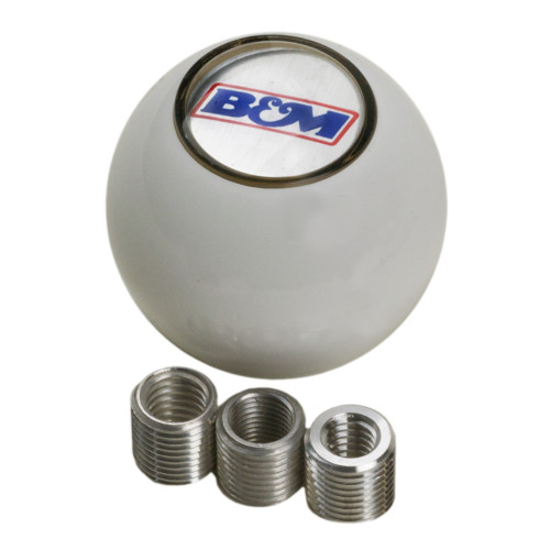 PartzBiz CM: 46110-B&M White Shifter Knob
