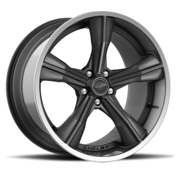 PartzBiz CM CS11-211555-G - Carroll Shelby Wheels CS11 - 20 x 11 in. - 5 x 114.3 - 50mm Offset - Gunmetal
