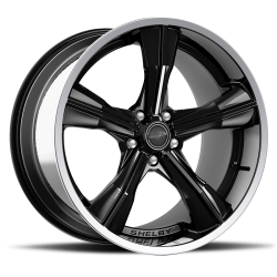 PartzBiz CM CS11-295530-B - Carroll Shelby Wheels CS11 - 20 x 9.5 in. - 5 x 114.3 - 40mm Offset - Gloss Black