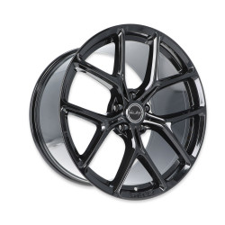 PartzBiz CM CS3-215455-B - Carroll Shelby Wheels CS3 - 20 x 11 in. - 5 x 114.3 - 50mm Offset - Gloss Black