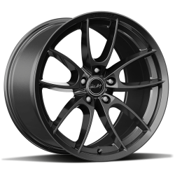PartzBiz CM CS5-911550-G - Carroll Shelby Wheels CS5 - 19 x 11 in. - 5 x 114.3 - 50mm Offset - Gunmetal