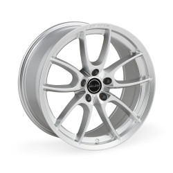 PartzBiz CM CS5-995534-CP - Carroll Shelby Wheels CS5 - 19 x 9.5 in. - 5 x 114.3 - 34mm Offset - Chrome Powder